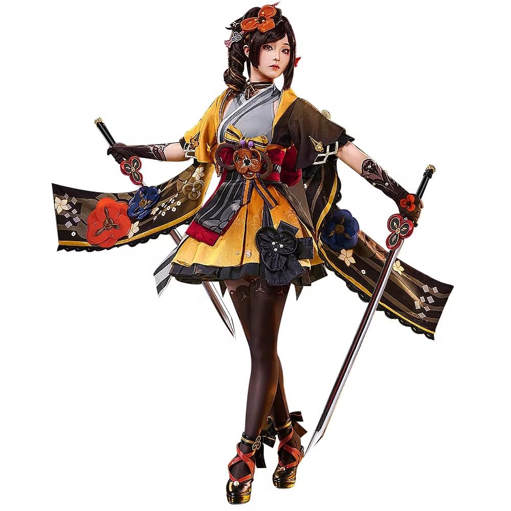 Photo 1 of KIRA KIRA Genshin Chiori Cosplay Costumes Doki SR Game Genshin Impact Chiori Cosplay Fontaine Costume for Halloween (L)