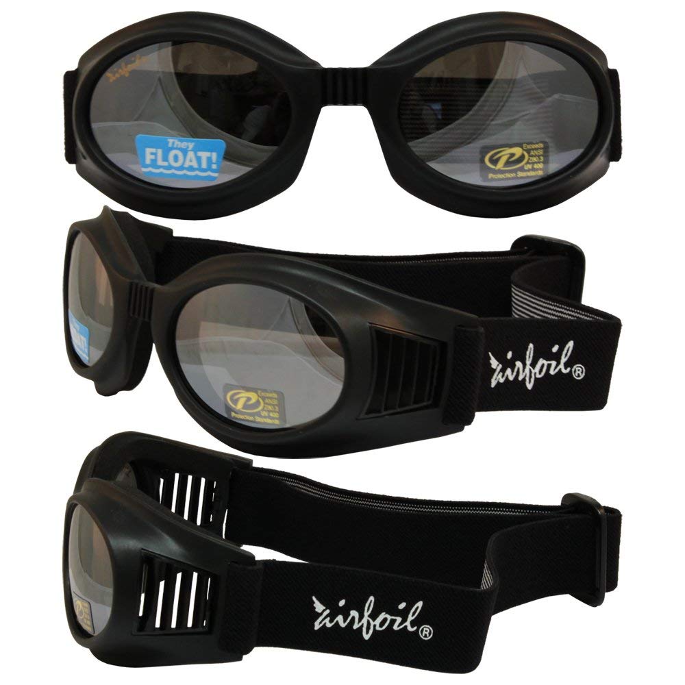 Airfoil 7610 Padded Goggle Kit Black Frame Four Interchangeable Lenses-image-1