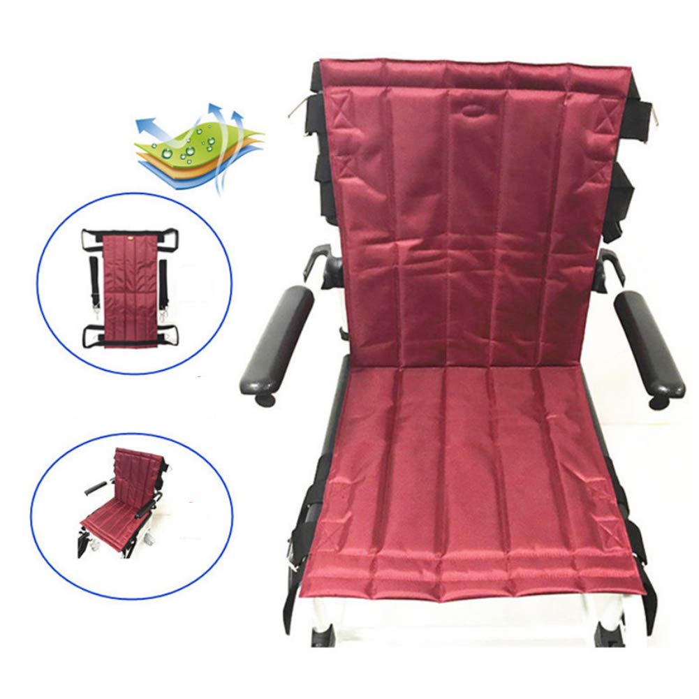 Buy DYWOZDP Patient Lift Sling Foldable Oxford Wheelchair Transfer Seat