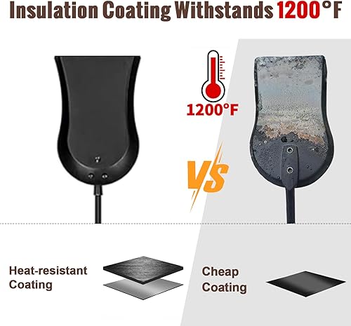 Miniatura 8 de Amagabeli Juego de 5 herramientas para chimenea de hierro forjado, juego de herramientas y soporte Negro