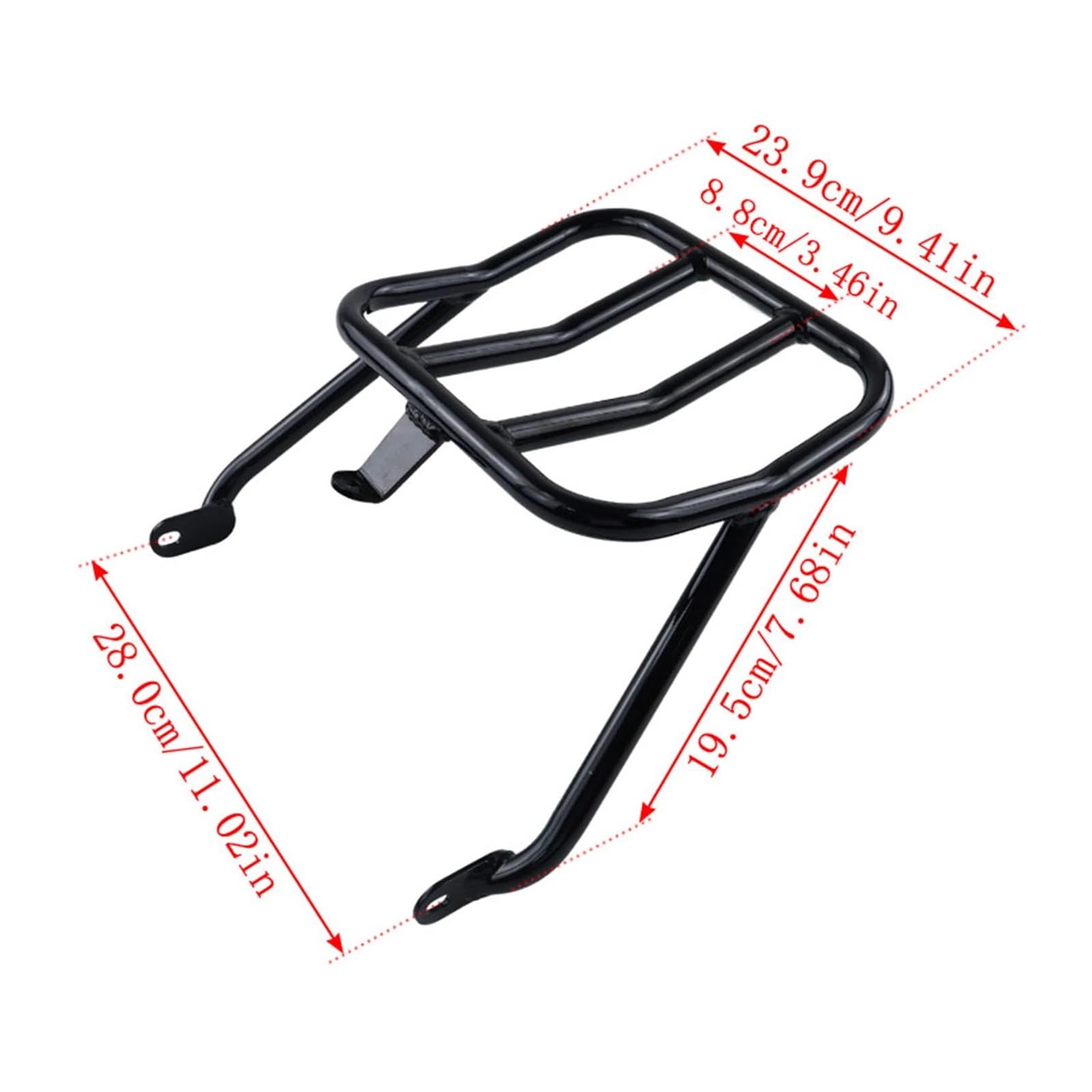 Portaequipajes Trasero Moto Portaequipajes Trasero para Motocicleta Compatible para R 18 100 Años R18 Cl&assic 2020-2023 2024 Suministros para Motocicletas Piezas Accesorios