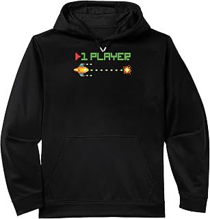 Gamer Video Game Player 1 Halloween Couple Matching Costume Performance Hoodie