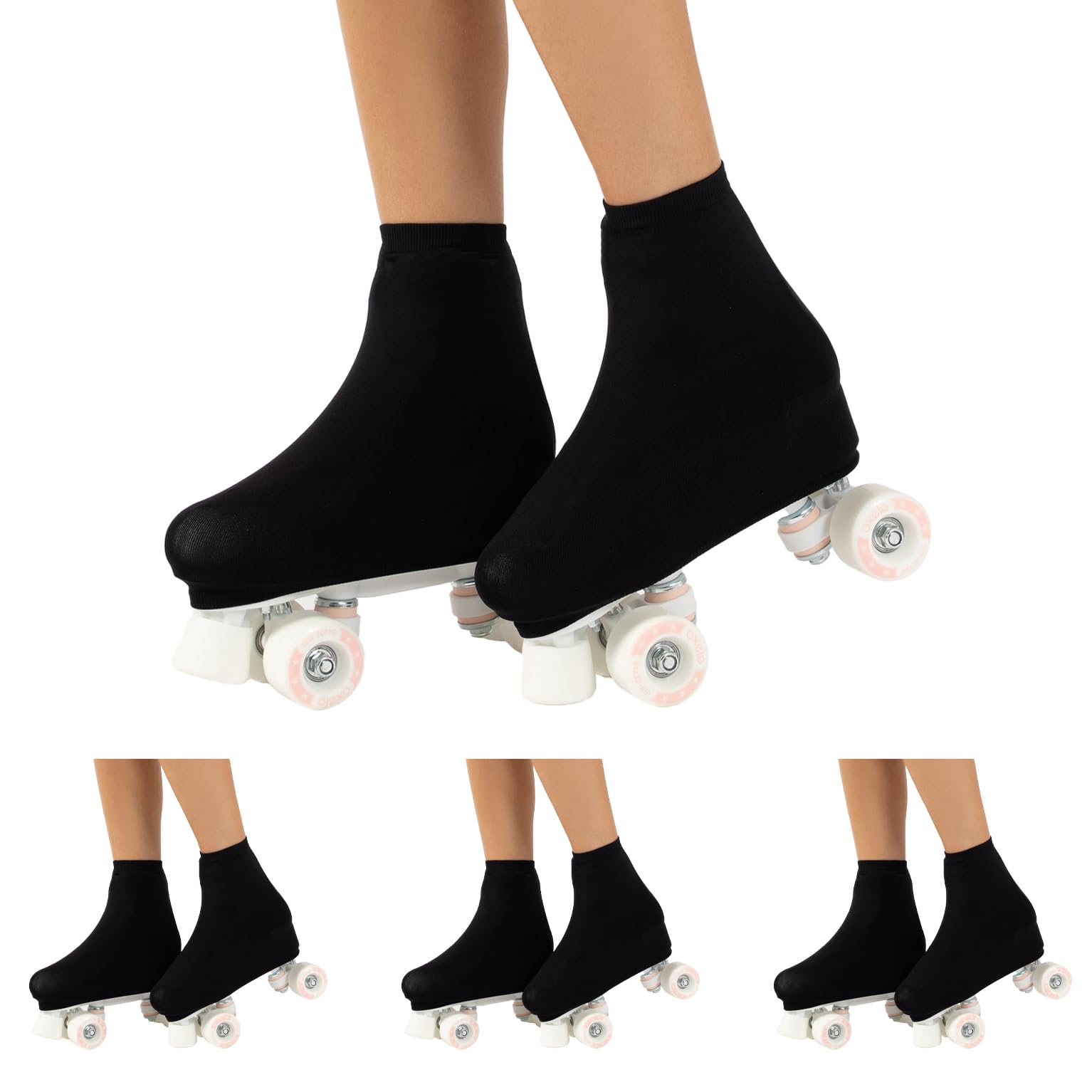 CALZITALY Copripattini per Bambina e Donna, Protezione Pattini Bambina, Proteggi Skate Unisex 130 Denari, Taglia dalla 28 alla 42, Made in Italy