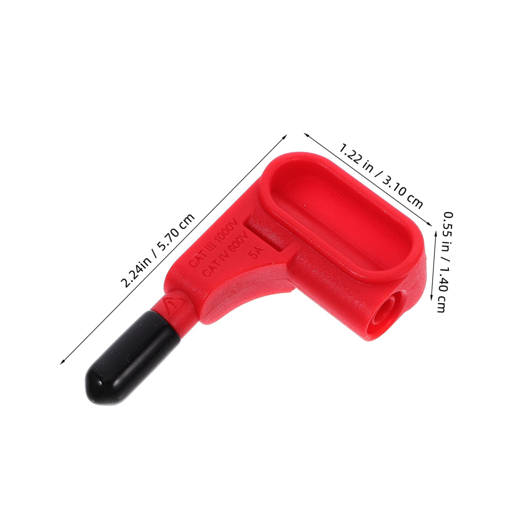 Uonlytech 9stücke Magnetische Testsonden Mit Bananenstecker Schnelle Verbindung Und Einfache Handhabung Für Multimeter Für Präzise Schaltkreisprüfungen Verschiedenen Farben