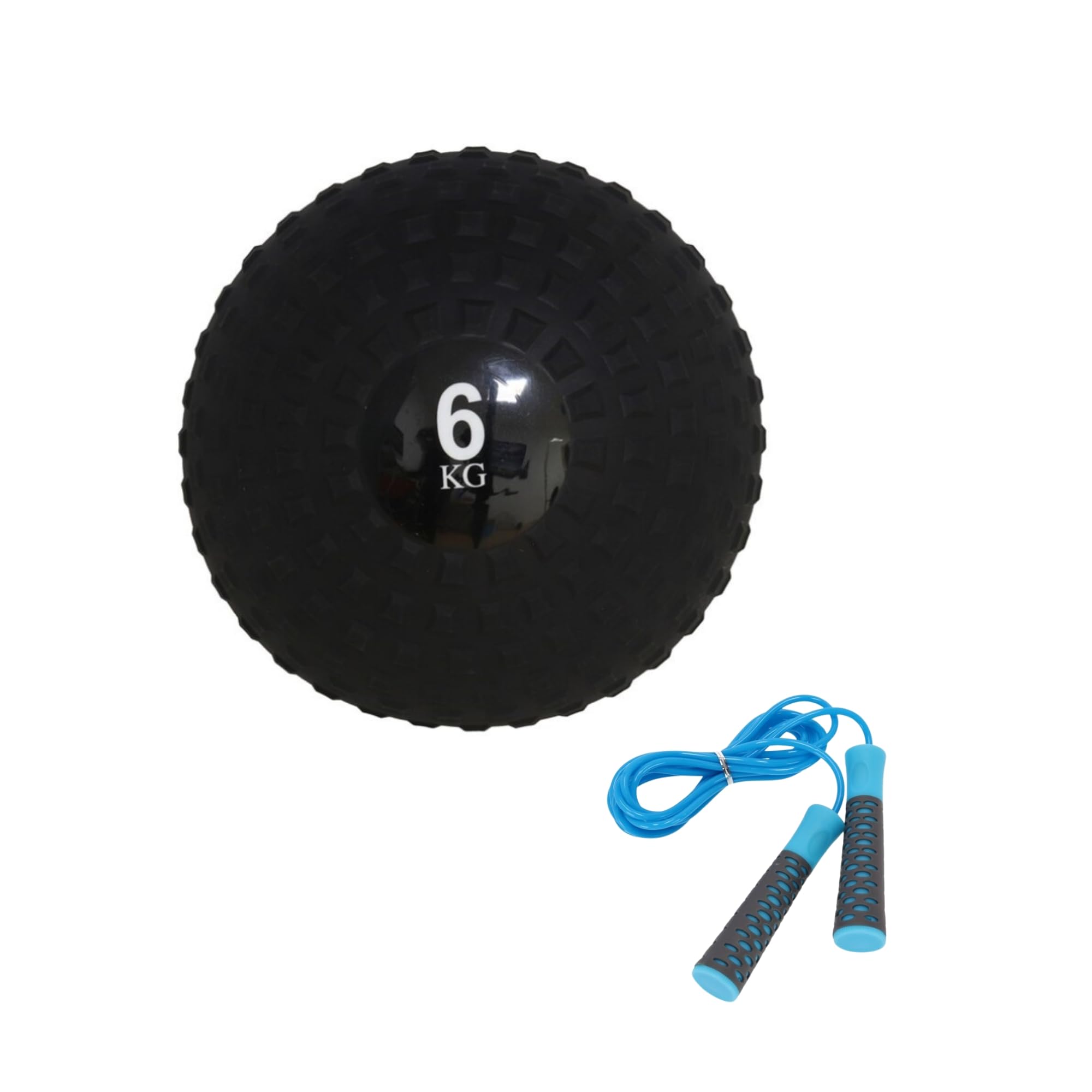 Pallone Medicinale Nero - Attrezzatura da Allenamento Versatile - Potenzia le tue routine con questa palla medica - Pallone antiscivolo per sollevamento