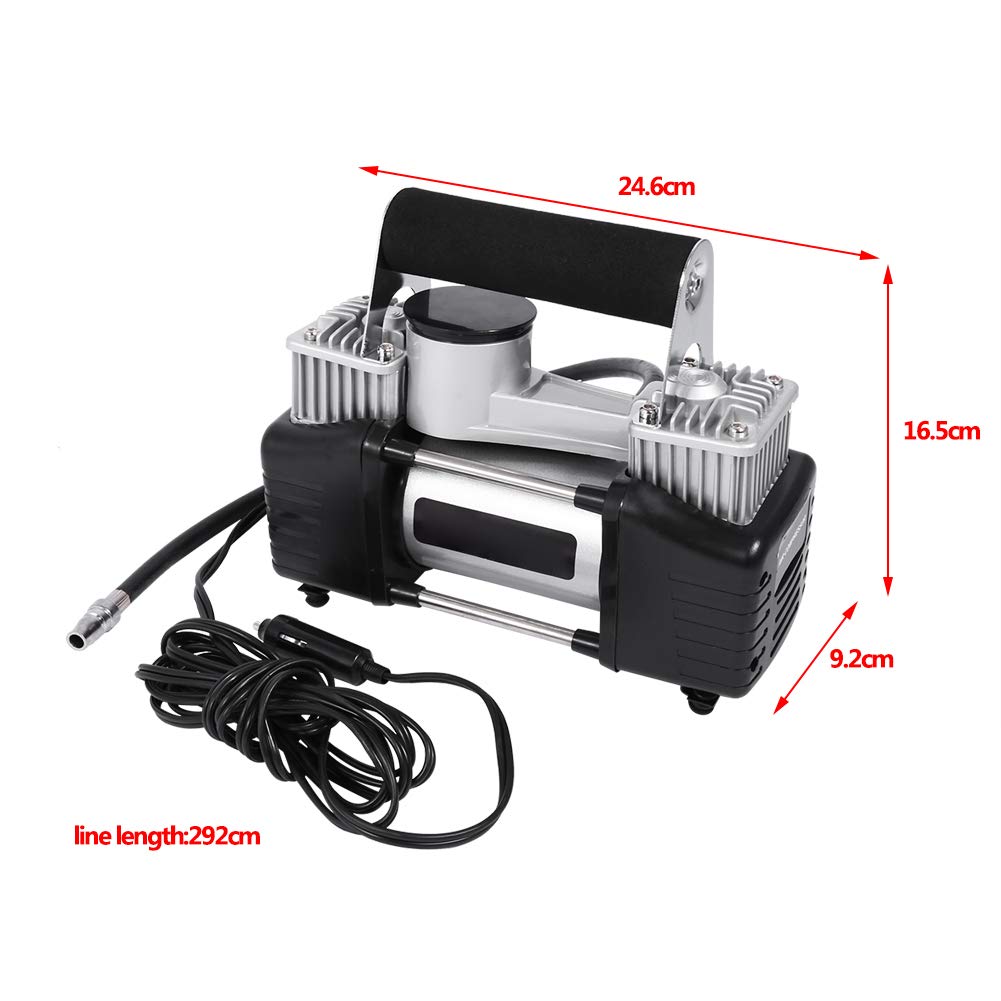Heavy Duty 12V 150 PSI pompa sprężarki powietrza, elektryczna mini inflator opon do samochodów dostawczych i opon do ciągników