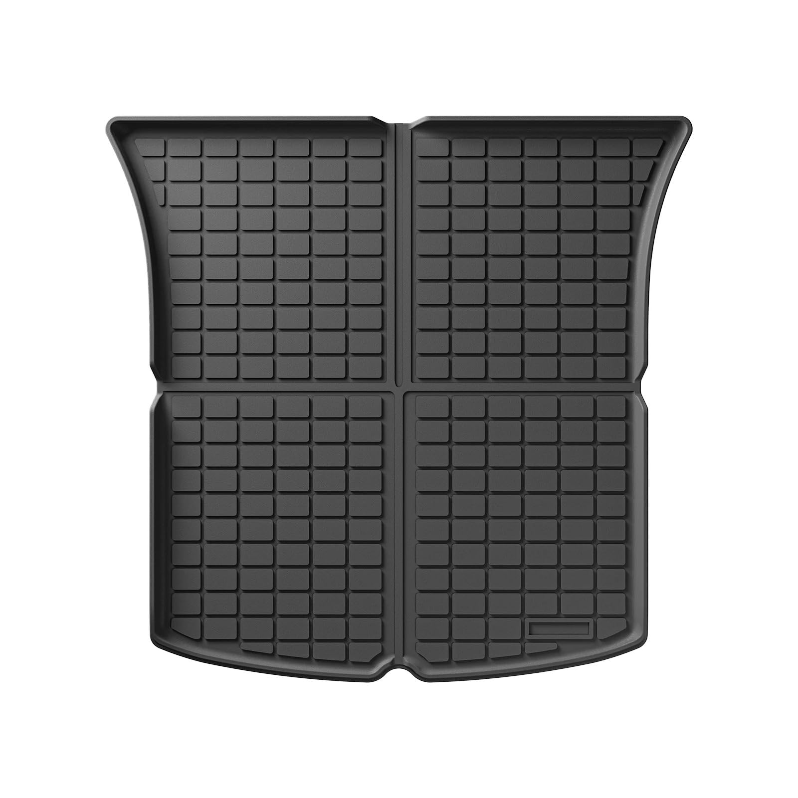maty samochodowe Do Tesla Model Y 2024 tylna mata do bagażnika z przodu | Do Tesla przednich i tylnych mat bagażnika Akcesoria do wnętrza samochodu Podkładka ochronna(Trunk mat 1pc)