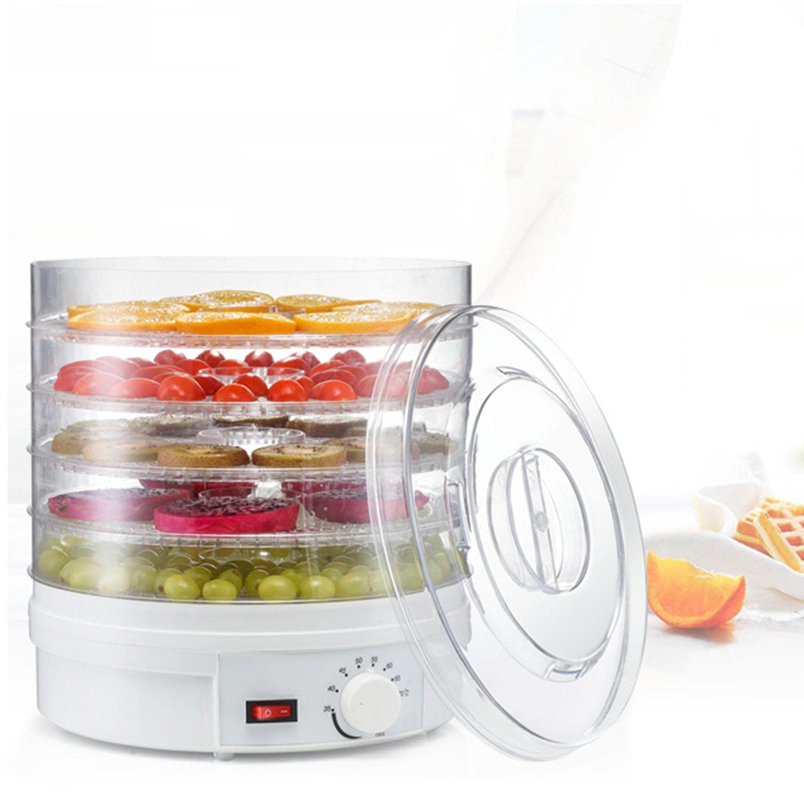 5-Layer Household Dryer Dried Fruit Vegetable Meat Dryer Machine Food Dryer-image-23