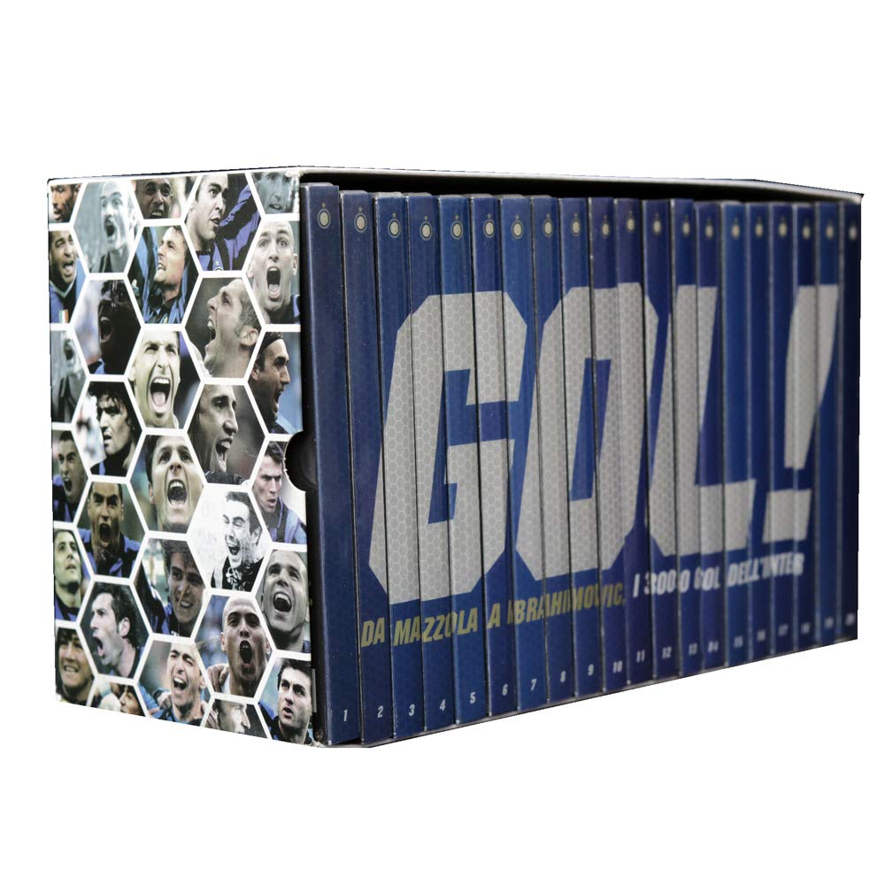 Gol! - da Mazzola a Ibrahimovic - I 3000 gol dell'Inter - Collezione completa 20 DVD