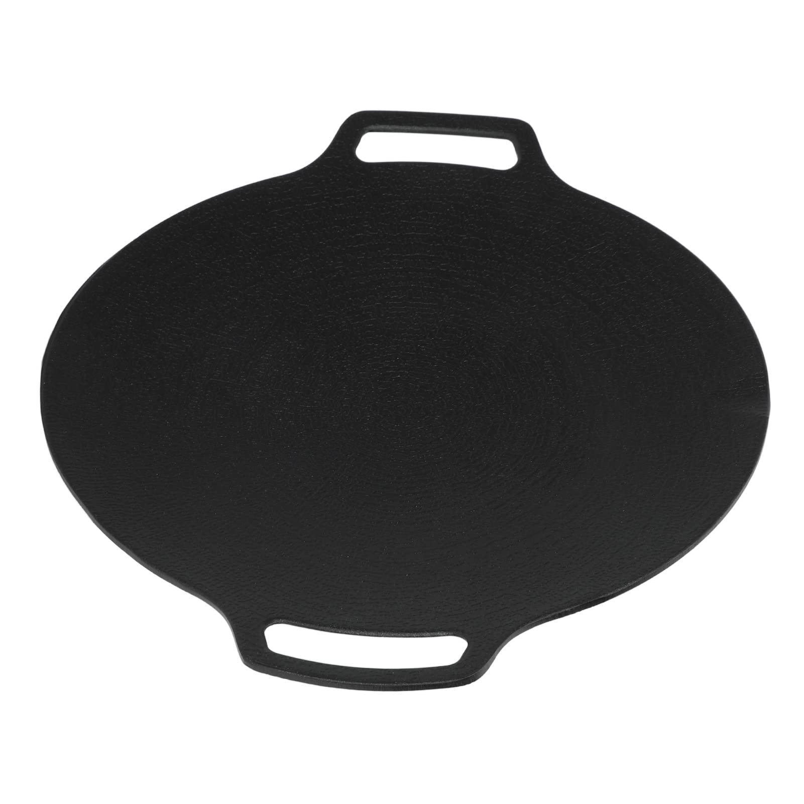 Griglia Coreana, Piastra Rotonda Riscaldata Anche per Campeggio all'aperto per Fornello a Gas (36 cm)