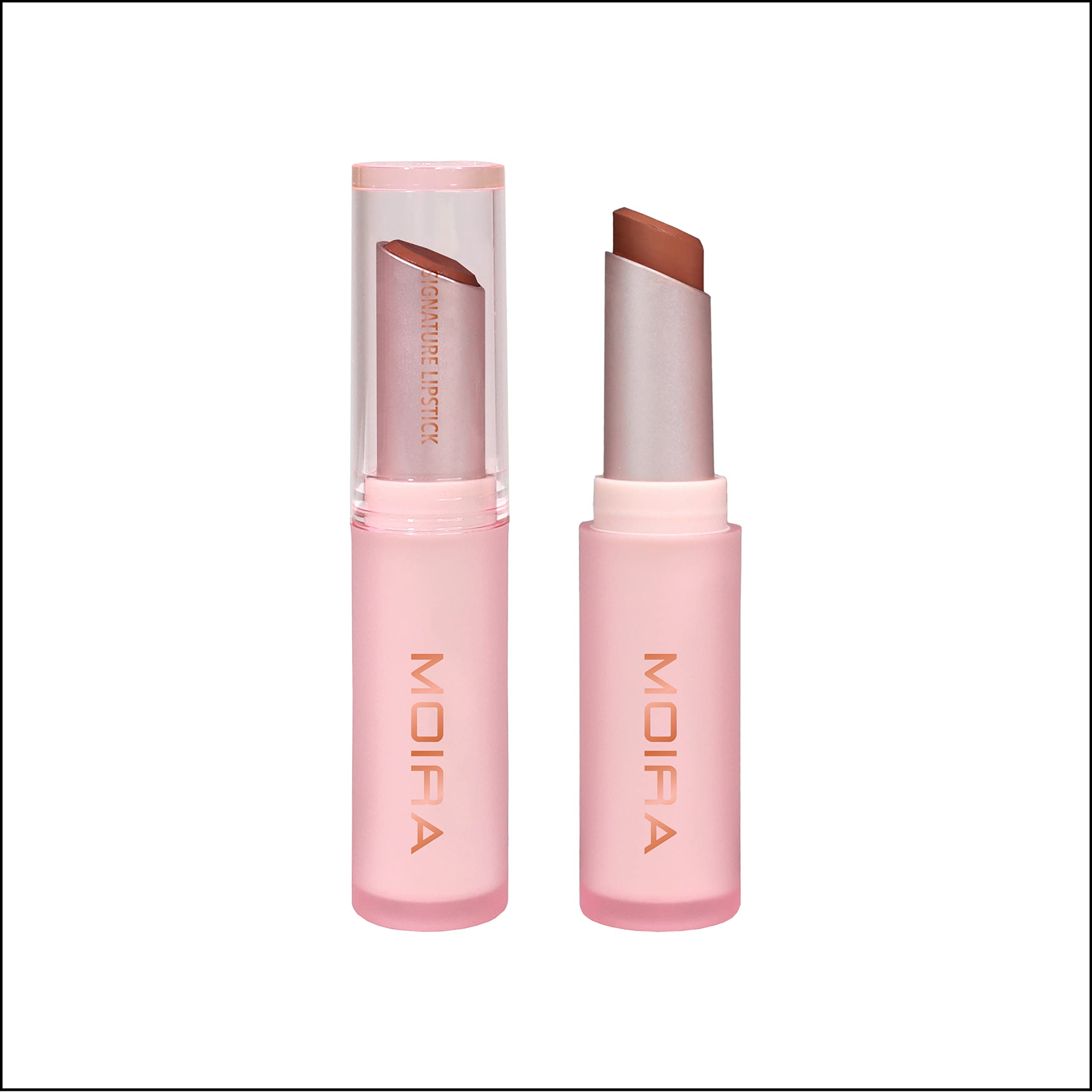 Amazon.com : Moira Signature Lipstick (002, Sandy Brown) : Beauty