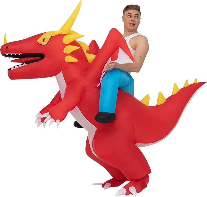 DeHasion Christmas Inflatable Costume Christmas Party Air Blow-up Costume for Adult//Christmas Parade