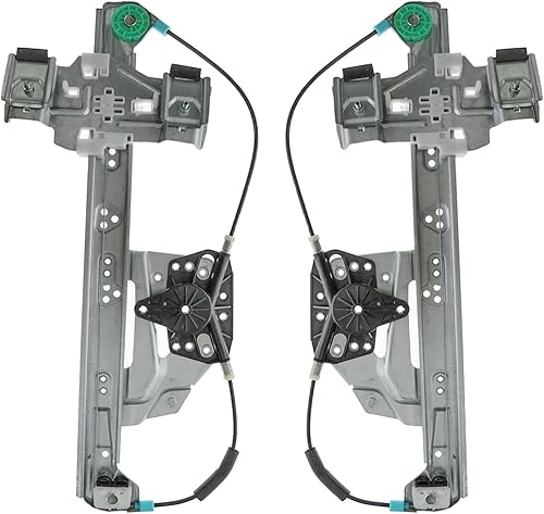 Miniatura 96 de TRQ Juego de elevalunas eléctrico trasero compatible con Volkswagen Golf 1999-2006 Jetta VW1550102 VW1551102 1999-2005