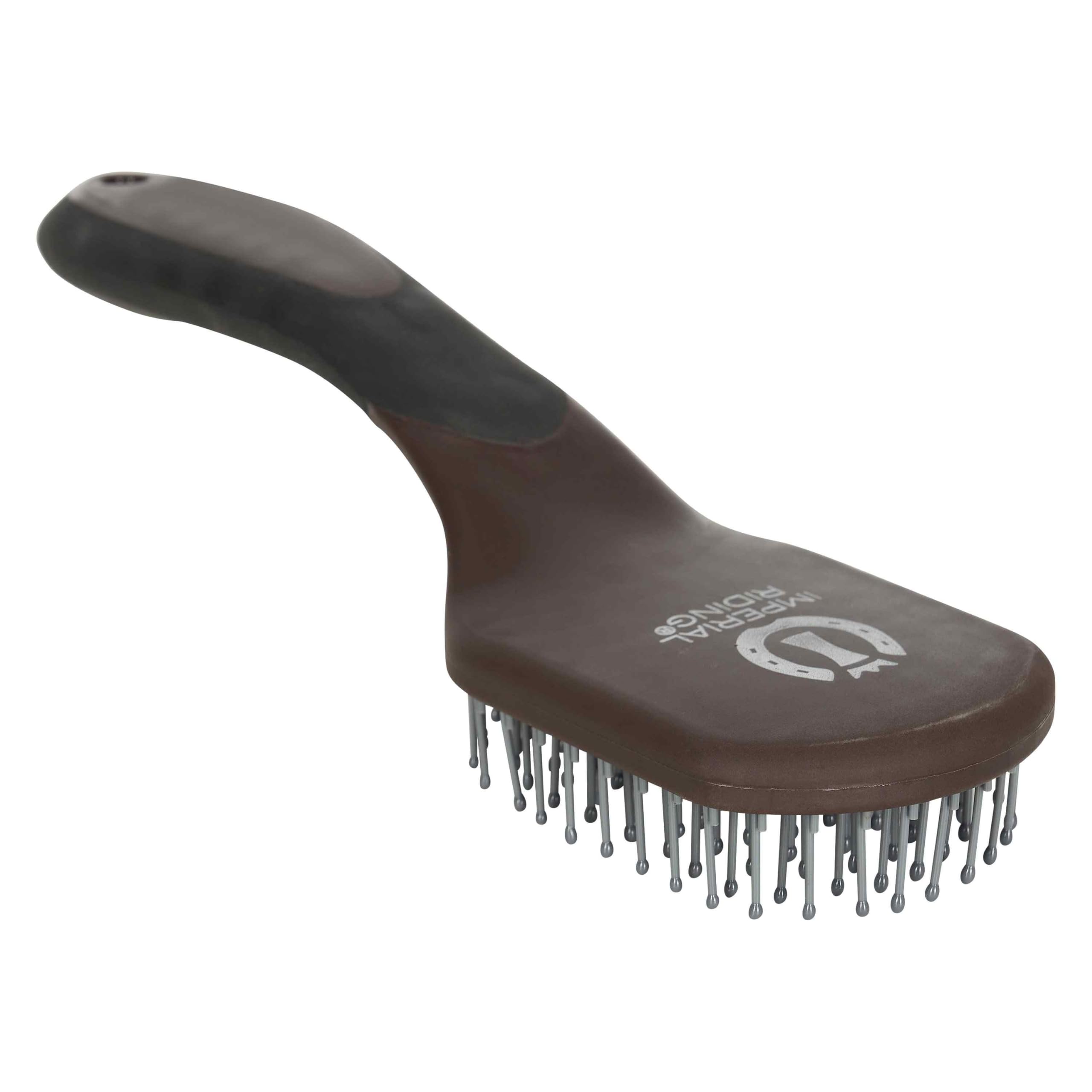 Imperial Riding IRH Boomerang Horse Mane and Tail Brush (One Size) (Walnut)