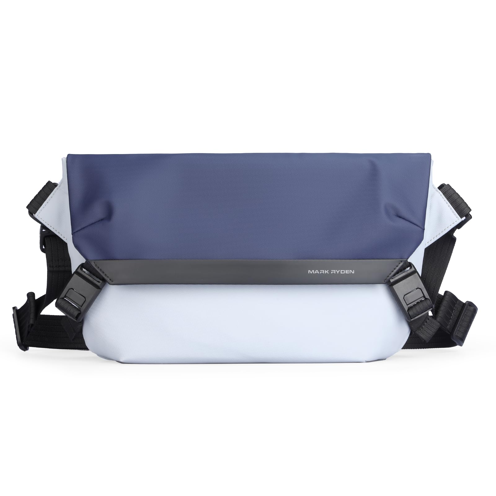 Sac à bandoulière homme MARK RYDEN en toile noire pour ordinateur portable 11"