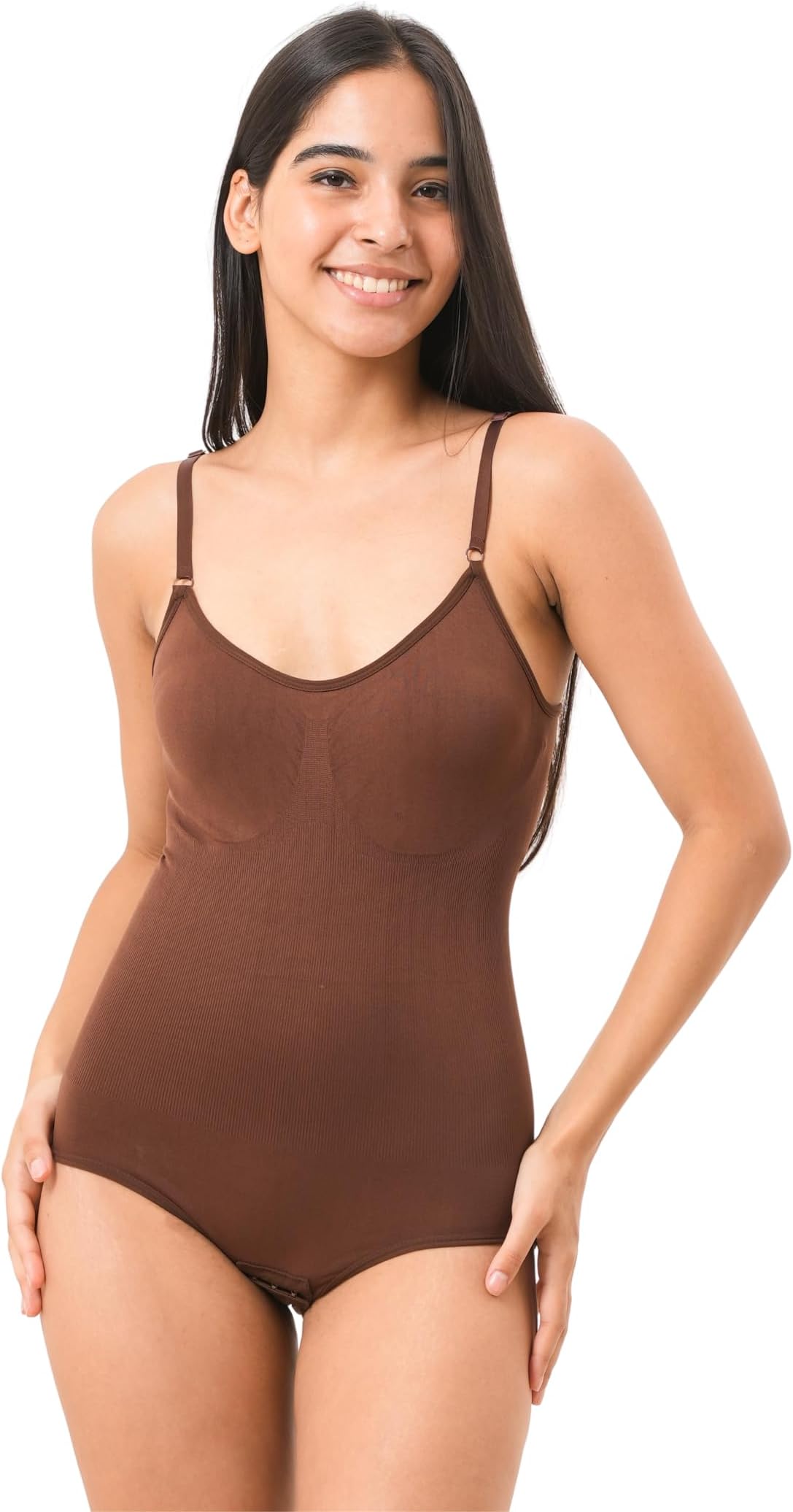 - Thong Bodysuit for Women, Slimming Design Shapewear for Women, Tummy Control Body Shaper with Silicone Grip, No Steel Bones for All Day Comfort, Seamless Sculpting Bodyshaper