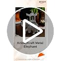 Image of KridayKraft Handcrafted Metal Elepant Kondapalli Maharaj Ambari Rajasthani Rajwadi Elephant Showpiece Statue, 24 Cm Height, 900 Gm Weight, Intricate Carvings, Silver