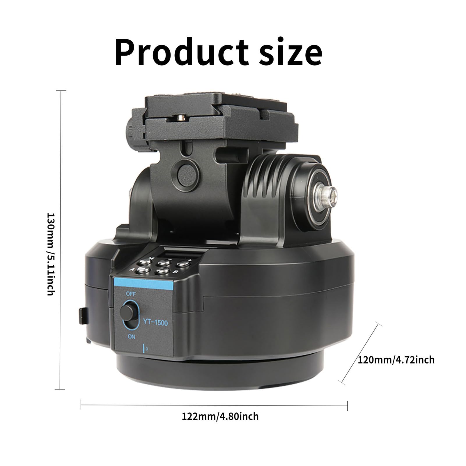 Remote Control Camera Mount Remote Control Pan Tilt Head, Wireless