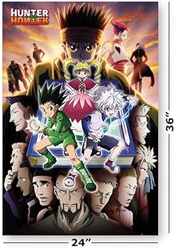 Amazon.com: Hunter X Hunter - Anime TV Show Poster Set (Regular