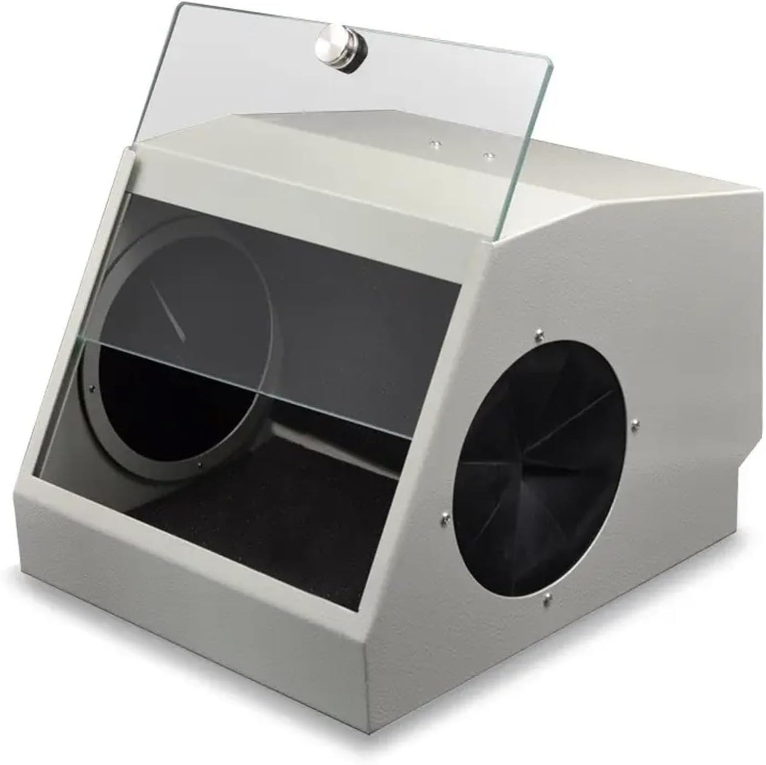 Scatola Antipolvere per Laboratorio Odontotecnico Dotata di Dispositivo di Filtraggio, Scatola Antipolvere per Laboratorio, Protezione per Lappatura