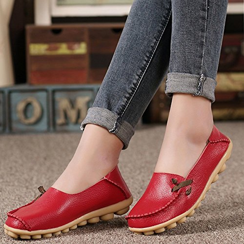 Image of VenusCelia Women's Comfort Walking Cute Flat Loafer