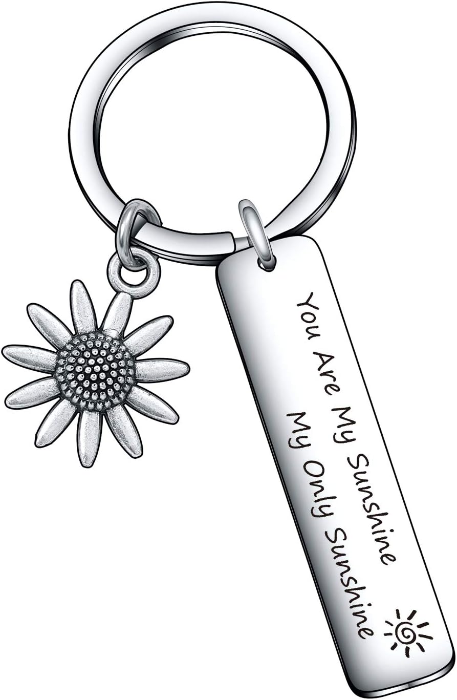 Family Friends Jewelry, Sunshine Keychain Boyfriend Girlfriend Gift