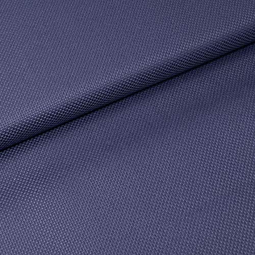 Tela para Punto de Cruz | 75cm x 50cm | 5,5 puntos/cm u0096 14 ct. | Elige color | de Delicatela (Marino)