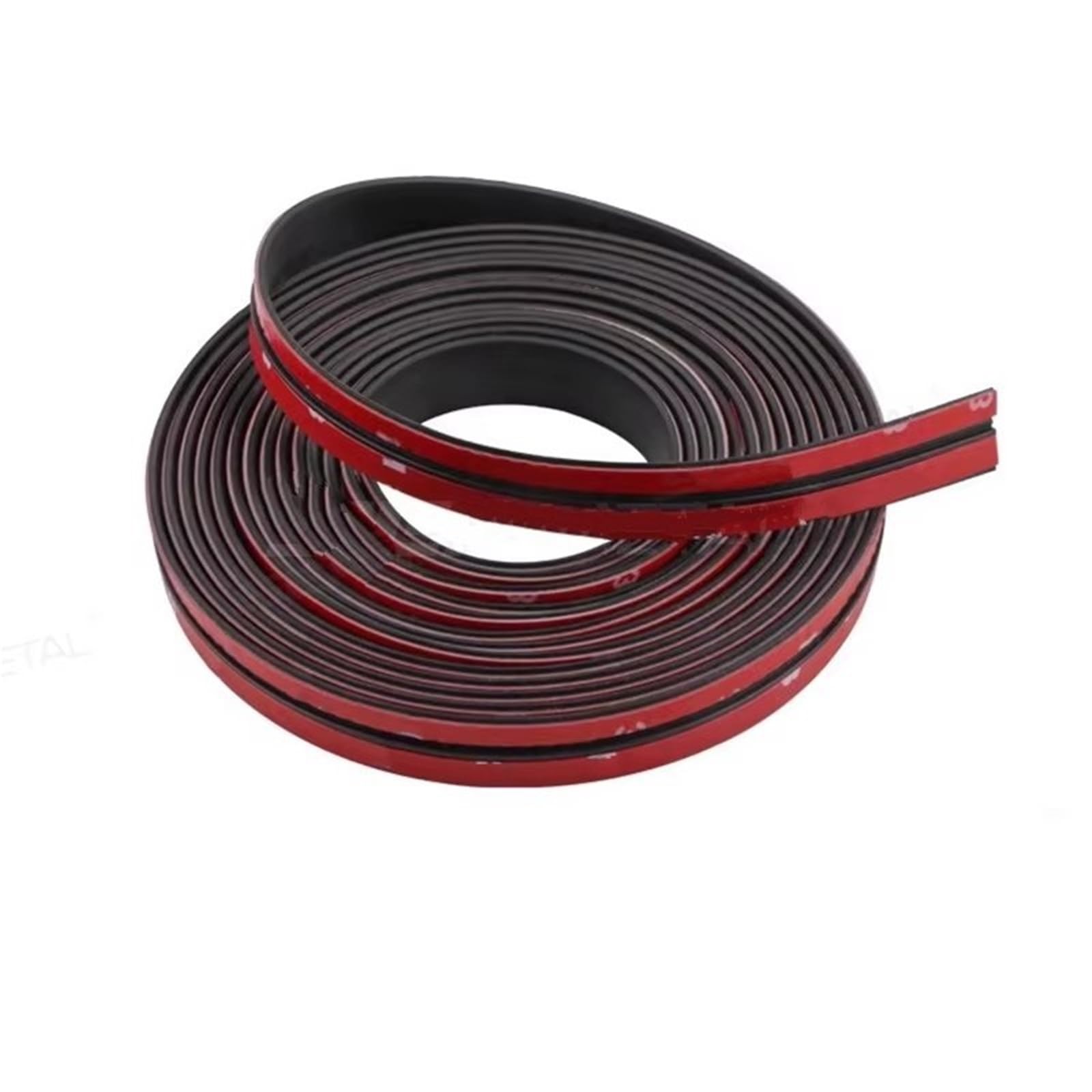 Frvvpl 30Mmx8m Car Door Seal Strip Rubber Rubber Car Seals Edge Sealing Strips Auto Roof Windshield Sealant Protector Window Sound Insulation Tape 30/35Mm(30Mmx8m)