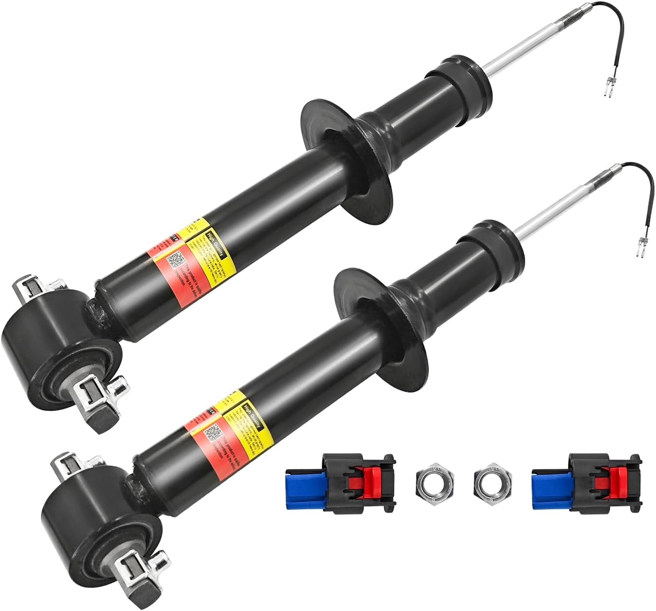 85640957 2PCS Front Shock Absorbers with W/Electric Ride Control fits for Cadillac Escalade Suburban Tahoe fits for GMC Yukon XL Sierra 1500 2021-2024, 84828331 84828335