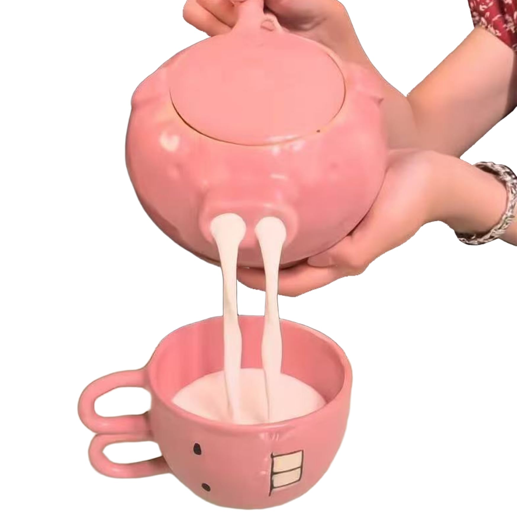 Ensemble théière et tasses Gcroet pour égayer vos pauses thé matinales