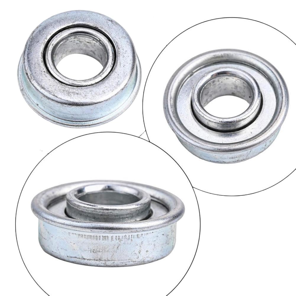 Paquet de 4 roulements de roue 12,7 mm x 28,6 mm pour tondeuses à gazon et outils de jardin