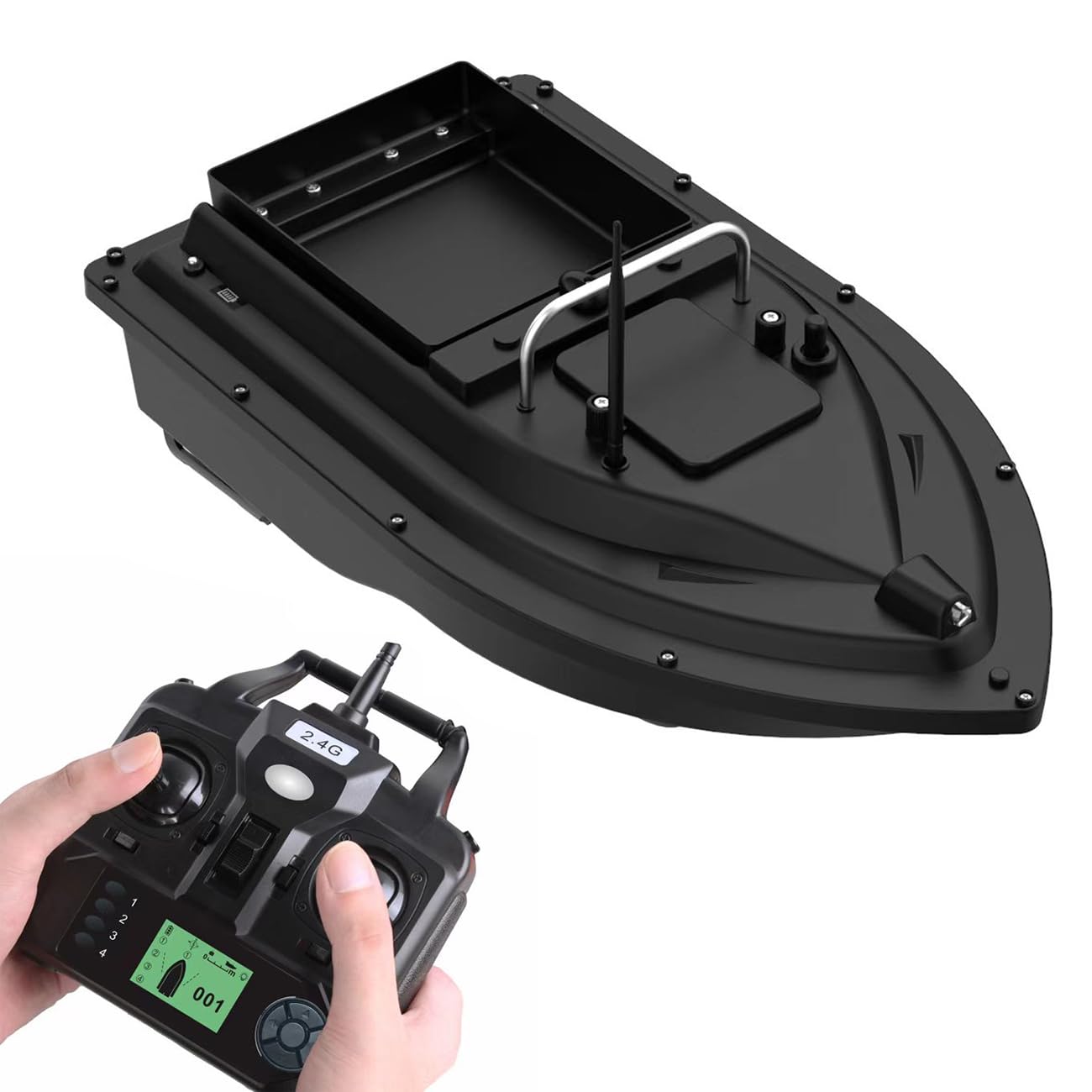 Bateau-appât de pêche automatique pour éviter les lancers ratés