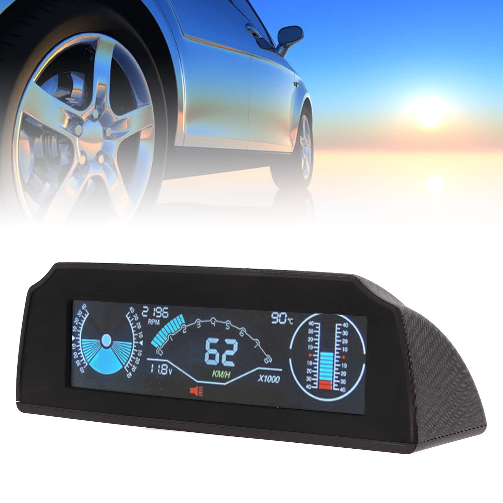 Universele auto HUD Head-up display 3 inch digitale