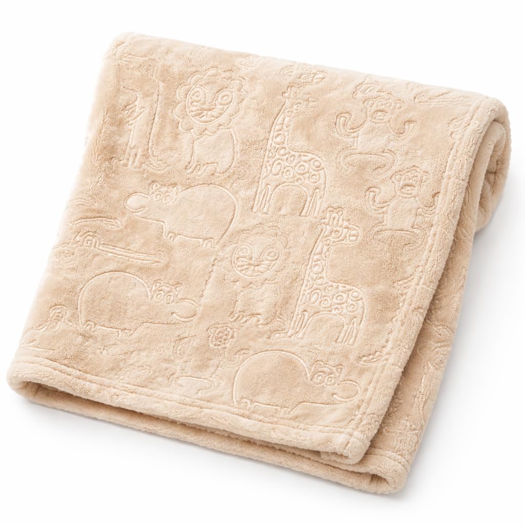 SOHOBABY Unisex Baby Blanket - Character Design Plush & Warm Throw for Infant or Toddler Ideal for Crib Cot & Stroller - Image 2