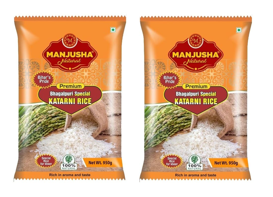 See full amazon price history chart for Manjusha Natural Premium Bhagalpuri Special Katarni Rice Net Wt. 950 gram 100% Natural Special Rice For Pulao Rich in aroma & taste Bihars Pride (1.9) Manjusha Natural Premium Bhagalpuri Special Katarni Rice Net Wt. 950 gram 100% Natural Special Rice For Pulao Rich in aroma & taste Bihars Pride (1.9) (B0CXM9WHGM) Amazon Price History, Amazon Price Tracker