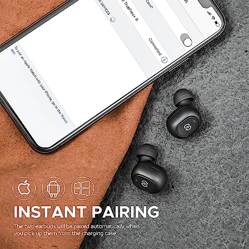 Soundpeats Upgraded Truefree Plus True Wireless Earbuds Bluetooth 5.3 Earphones With Built In Mic In-Ear Stereo Headphones For Sport, Deep Bass, Binaural Calls, One-Step Pairing, 56H Playtime #TOP3