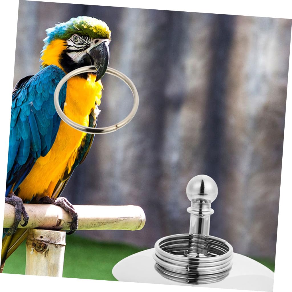 BESPORTBLE 2sets Gioco Per Pappagalli Giocattolo Interattivo Per Allenamento Intelligente Adatto Cockatiel Design e Divertente Per Sviluppo Intellettivo Degli Uccelli Facile Da Spostare e