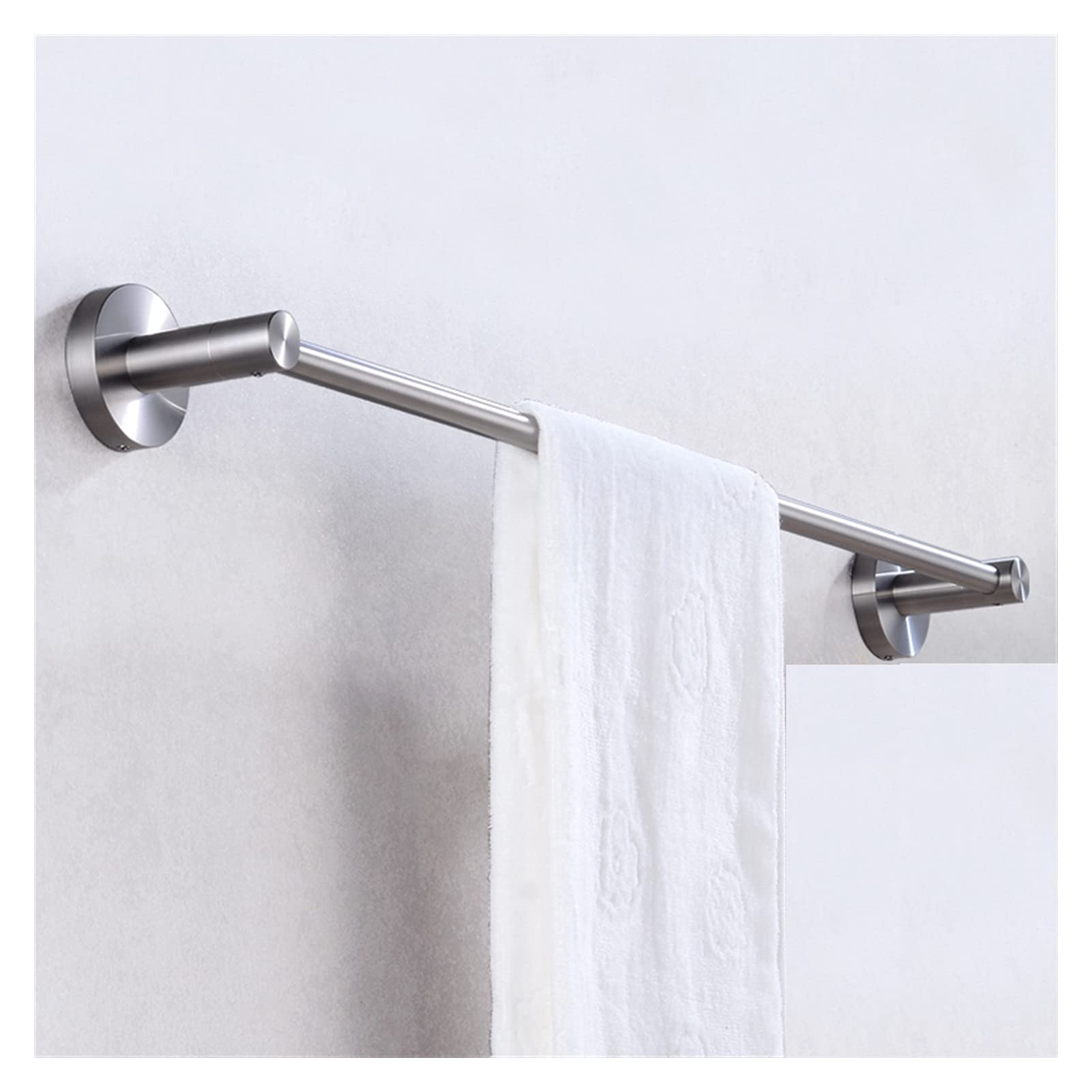Porte-serviettes mural en acier inoxydable pour hôtel et salle de bain