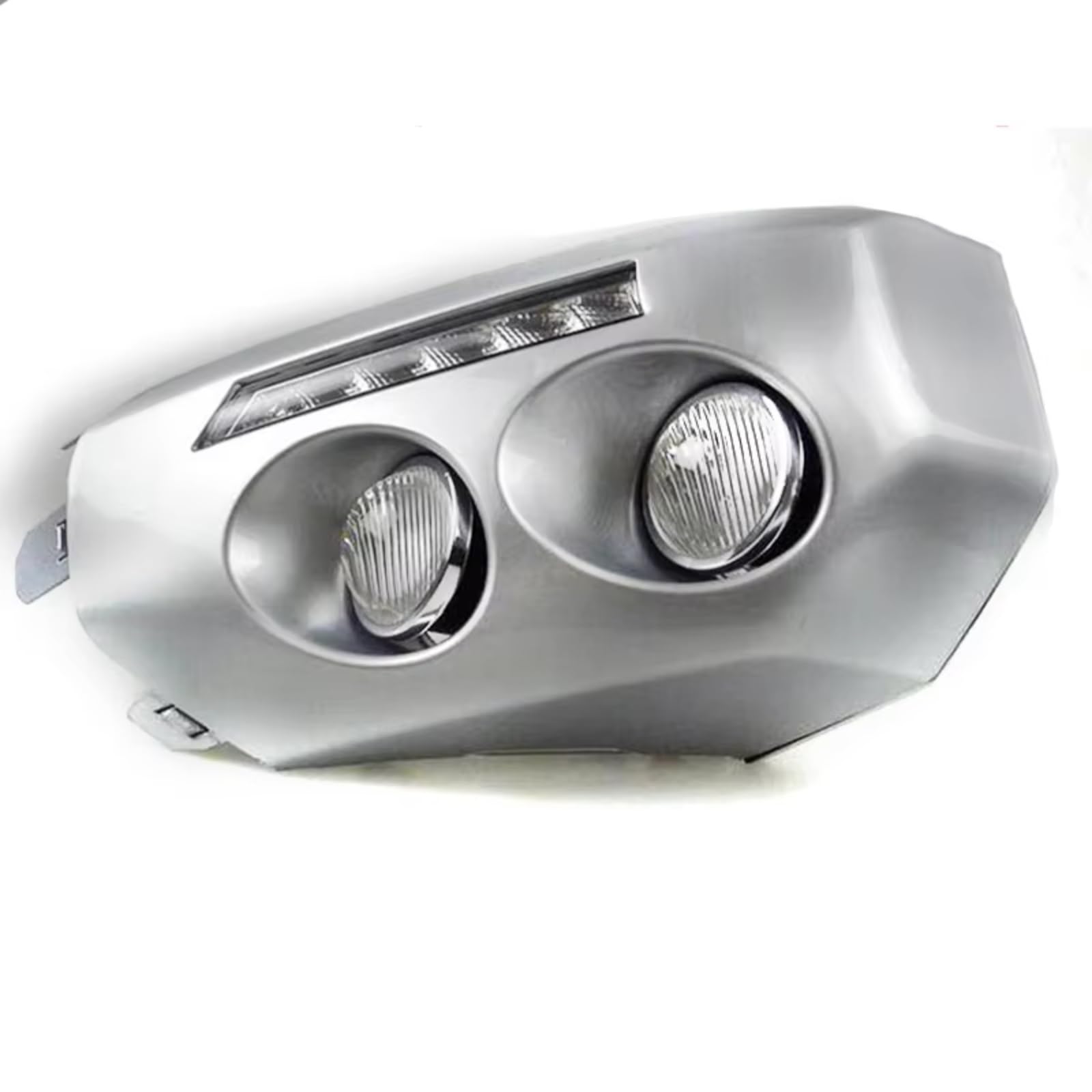 Fendinebbia Per Auto Per Toyota Fj Per Cruiser 2007-2014 Fendinebbia guida | Auto DRL Luce di marcia diurna Telaio fendinebbia Lampada fendinebbia Gruppo lampada di guida