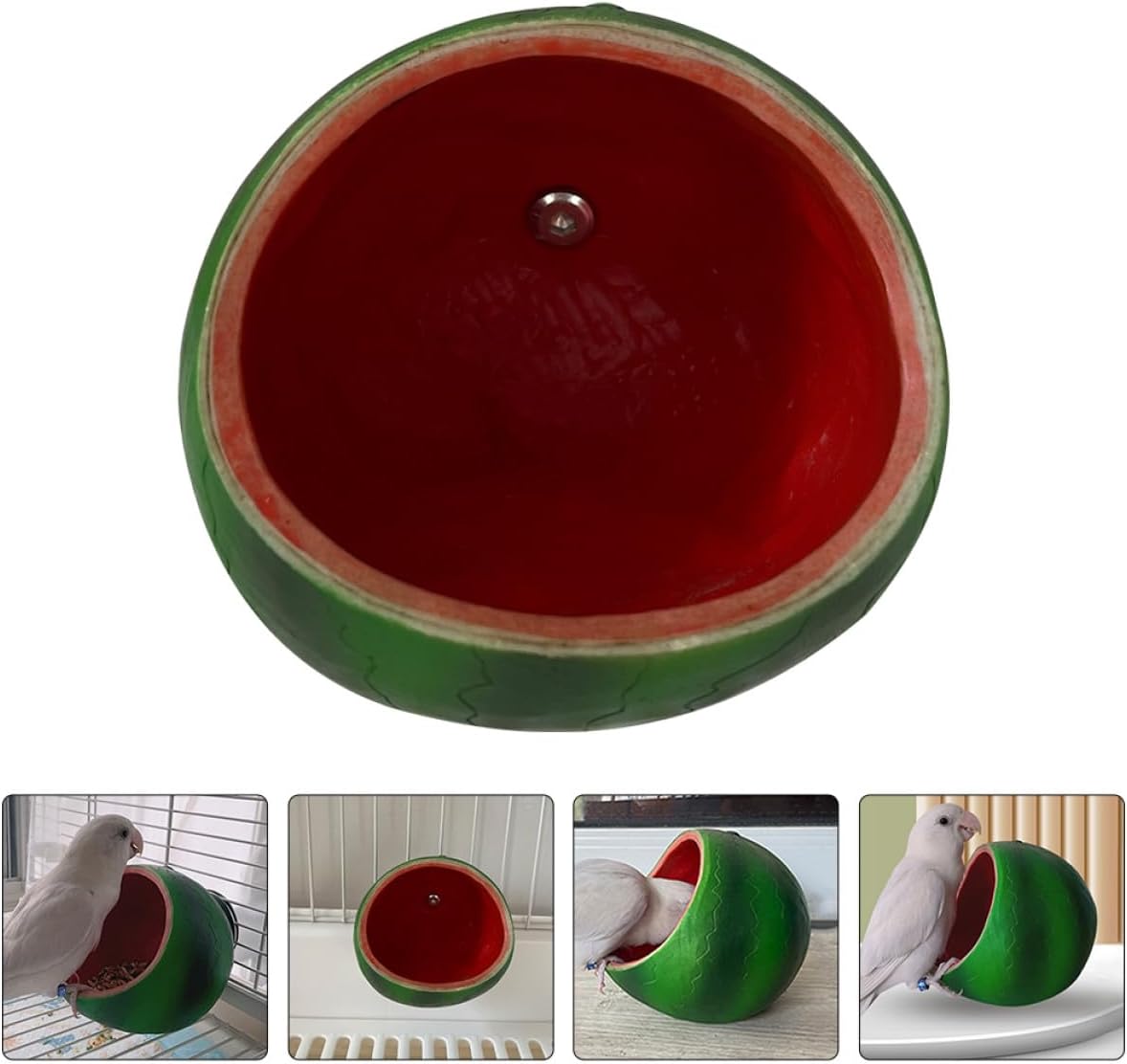 Toddmomy Hanging Small Hamster Water Bowl Washable Cage Rat Food Dish Compact Replaceable Feeding Bowl for Hamsters Guinea Pigs Chinchillas Small Animals