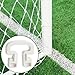 RunNico 50Pcs Soccer Net Clips, Goal Net Clips, Plastic Football Net Clip for Soccer Training and Gaming Attachment