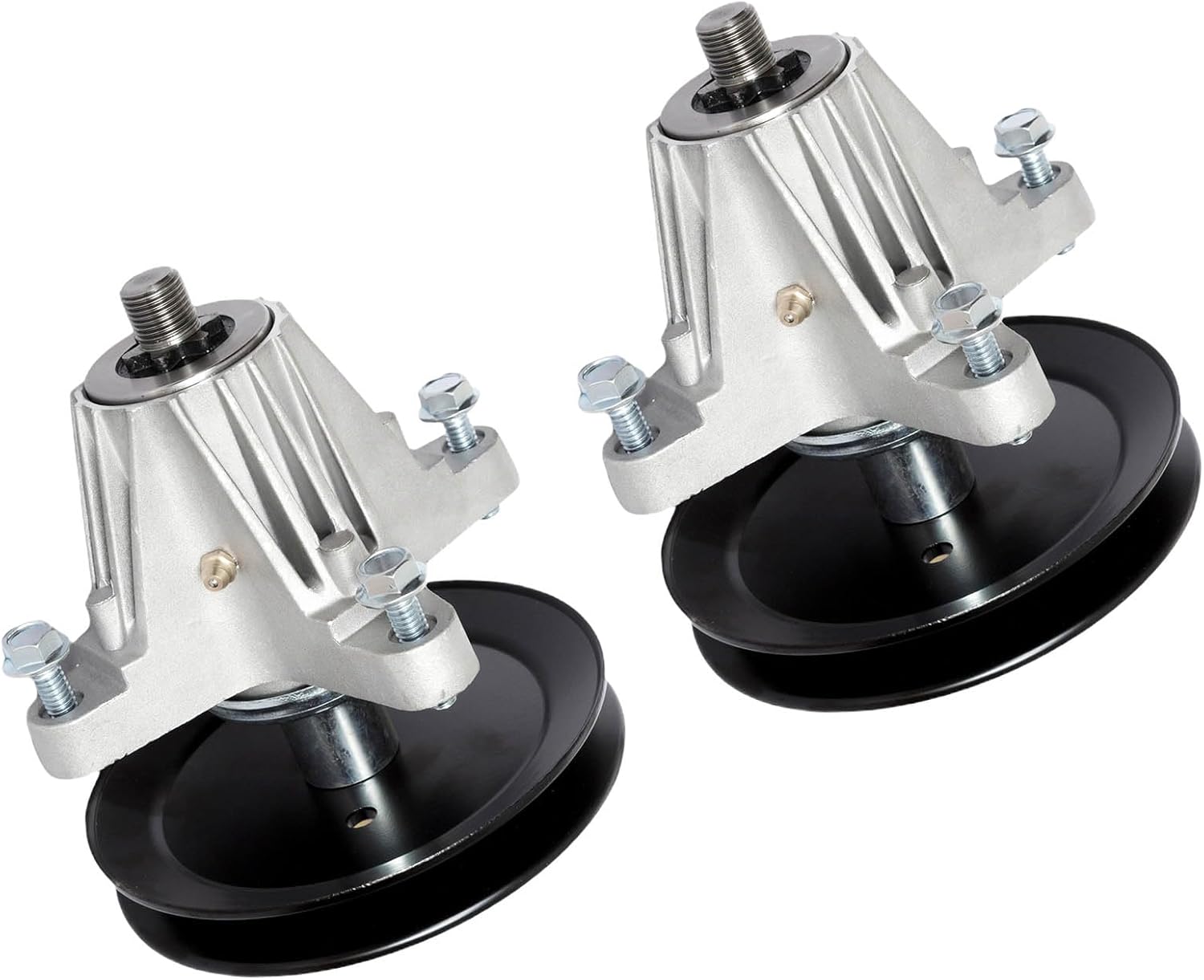 618-06976 918-06976 Spindle Assembly Fit for 42 inch Deck Cub Cadet XT1 LT42 XT2 LX42 XT1-LT42 XT2-LX42 CYT4220 SE Craftsman T8000 Lawn Mower Replaces OEM MTD 618-06976A 918-06976A (2 Pack)