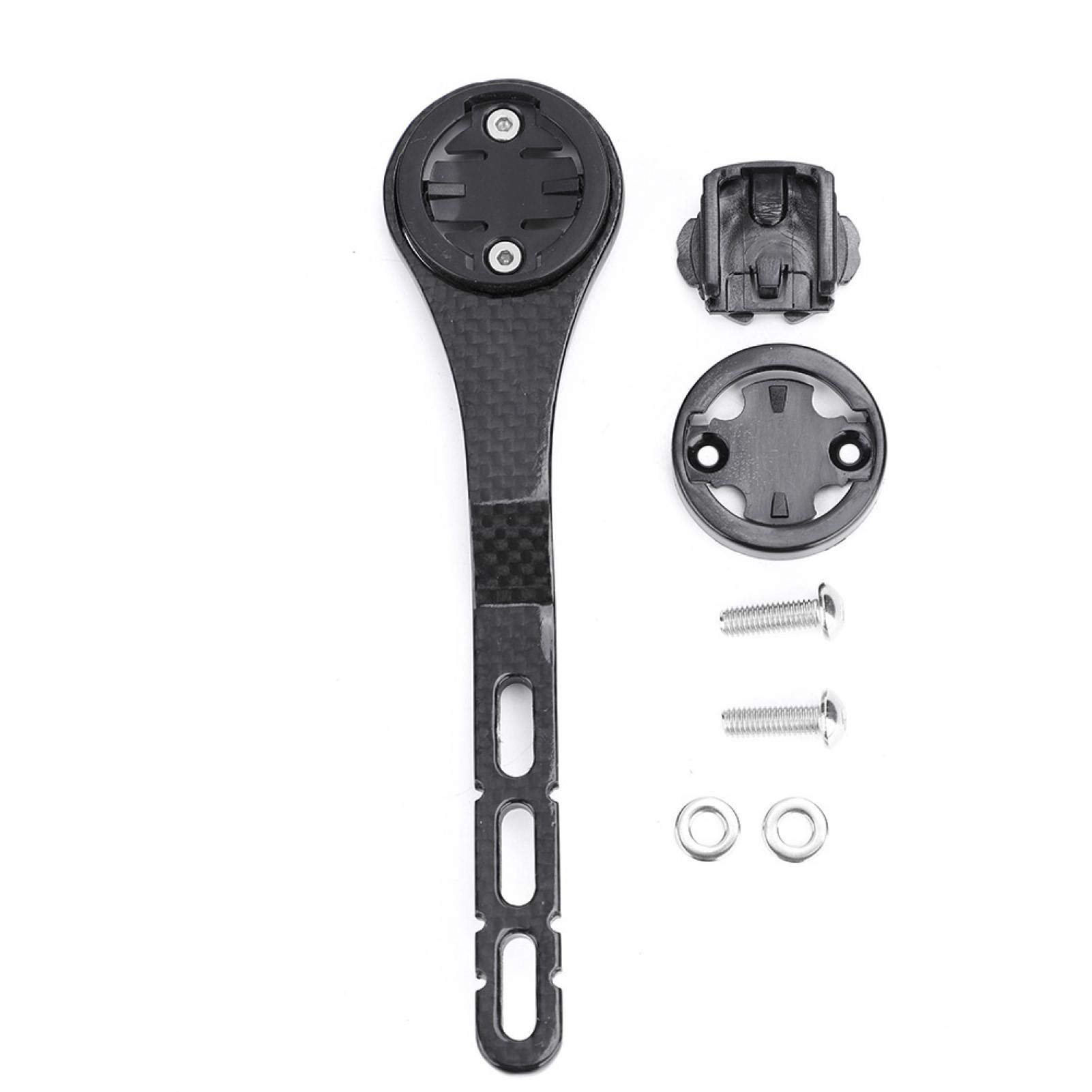 Handle Bar Mount Holder, GUB692 Carbon Fiber Bike GPS Computer Handlebar Holder Extension Mount for Garmins Bryton