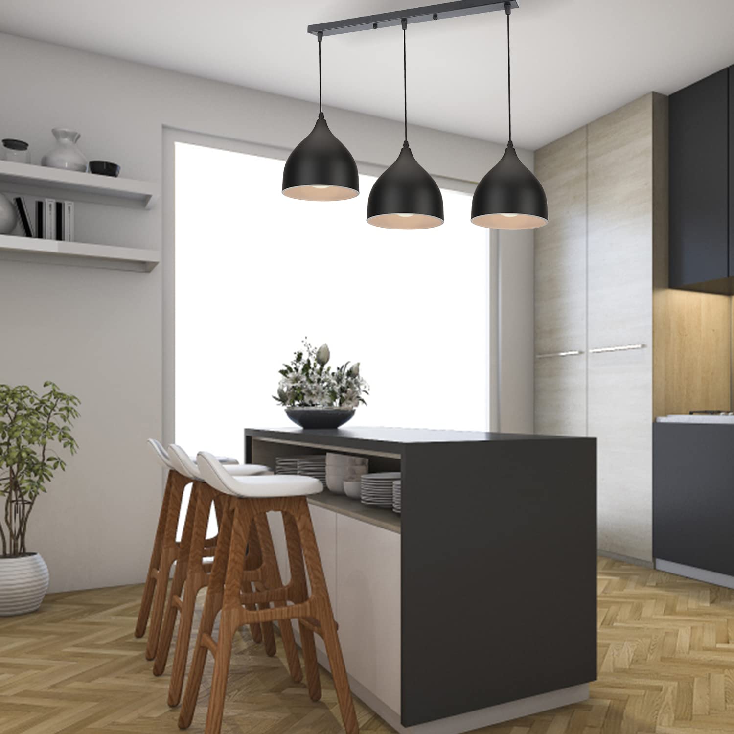 WOTTES lapadario oderno adatto a caere da letto, soggiorni, cucine