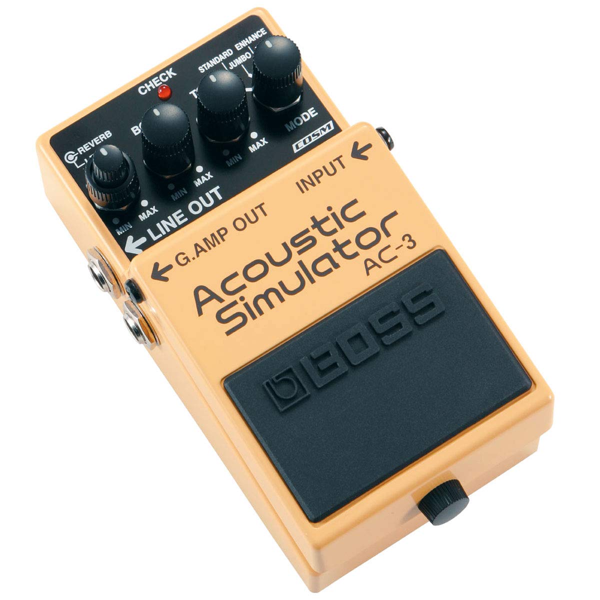 Boss AC-3 - Simulatore Acoustic + cavo per chitarra Keepdrum 3 m
