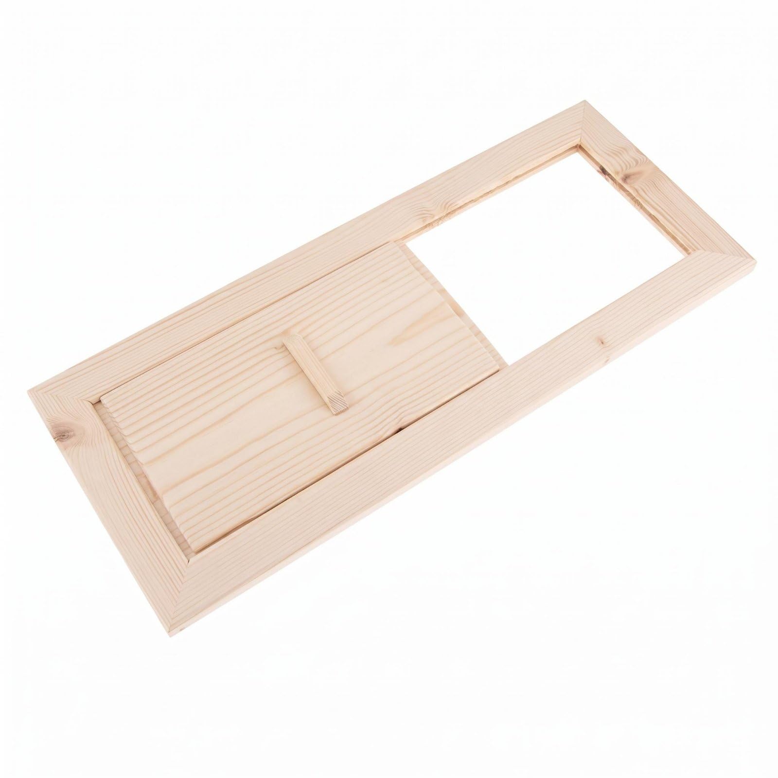 ATORSE Sauna Air Inlet Wooden Sauna Air Vent Slab Easy Installation Wood Vent Cover, Wooden Sauna Vent-picture-13