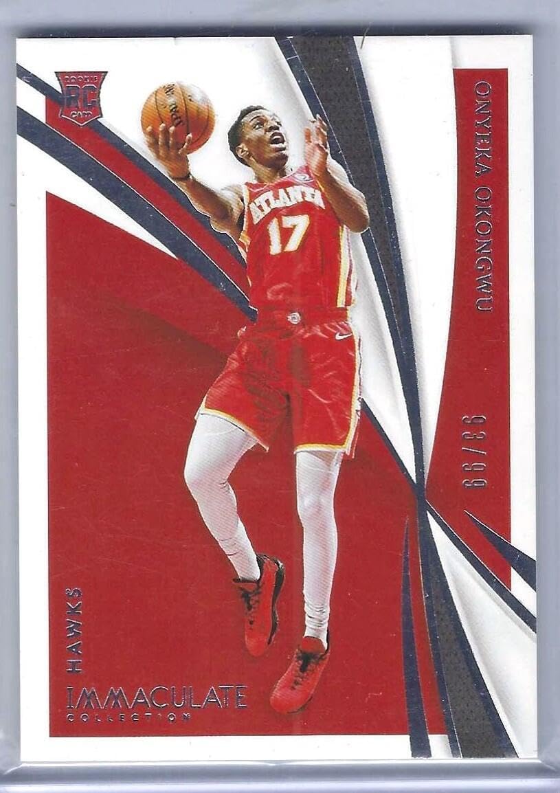Onyeka Okongwu 2020-21 Panini Immaculate Rookie Rc #d 93/99 - Basketball Cards