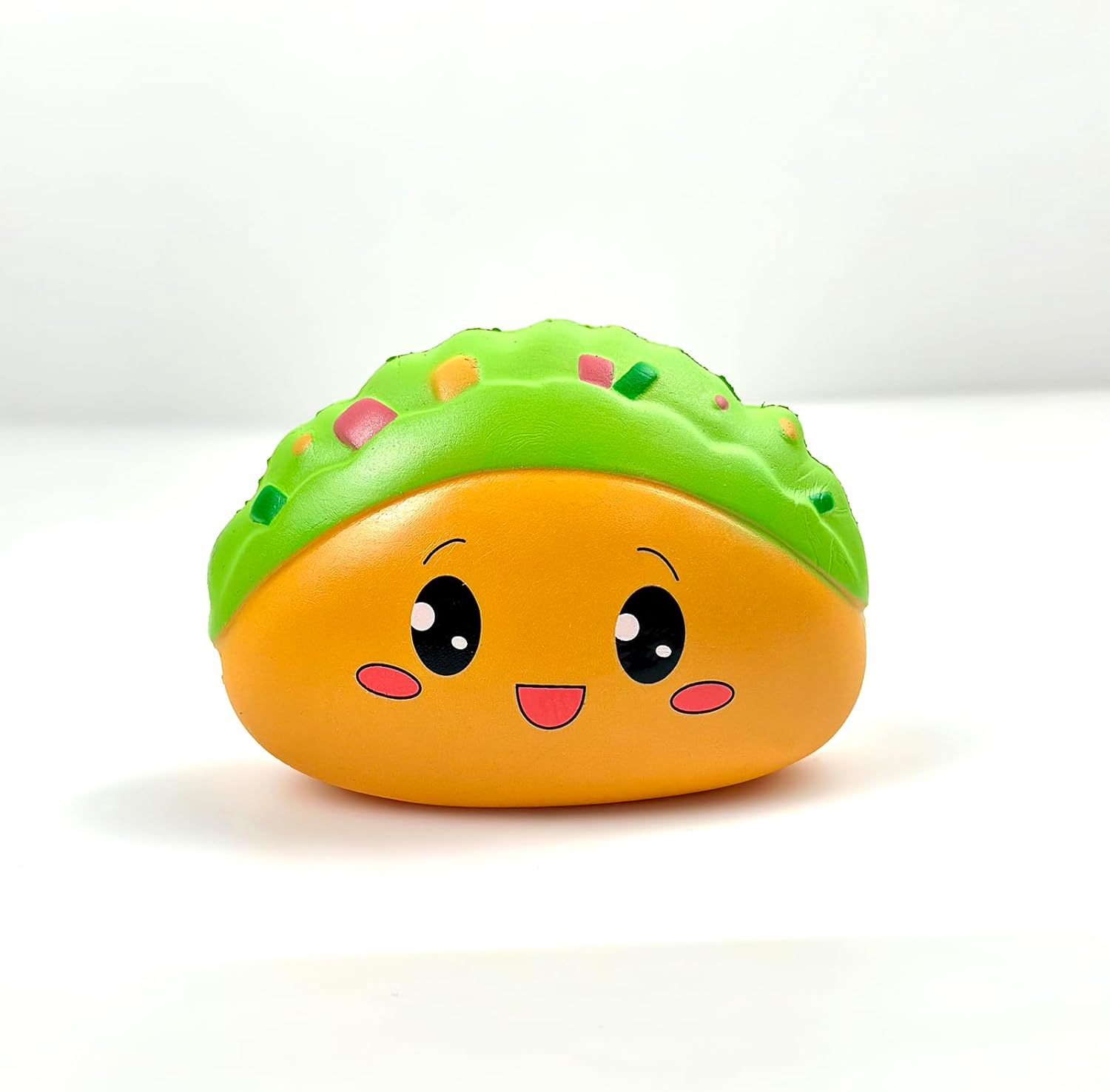 2Pcs Squishy Taco Toy Slow Rising Scented Soft Taco Squishies Stress Relief Squeeze Toy for Kids & Adults Kawaii Realistic Food Fidget Toy for Anxiety Relief Cute Mexican Taco Squishy Gift