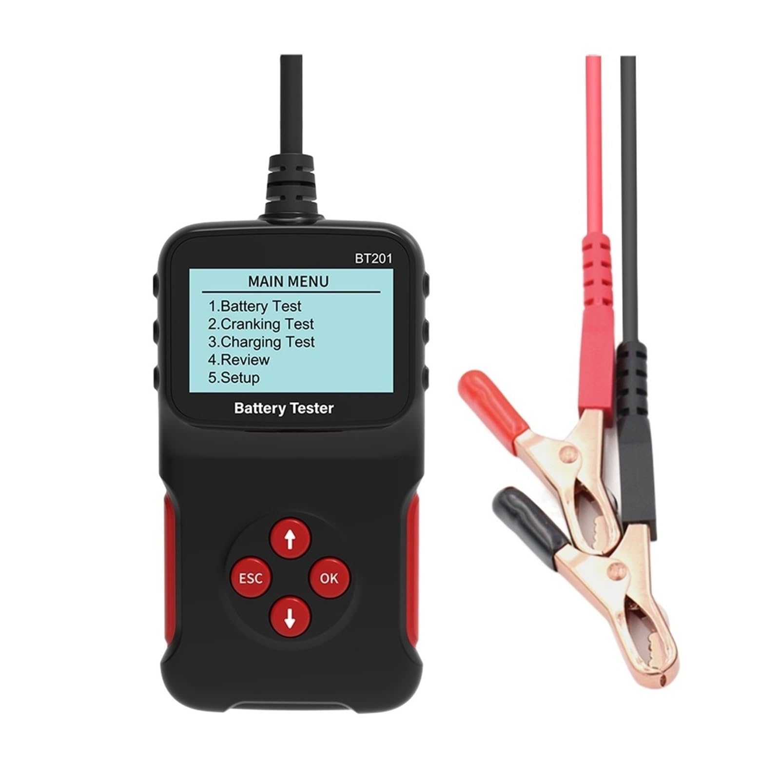 Test Obwodu Ładowania 12V 100 2000 Wielofunkcyjne Narzędzie Diagnostyczne Tester Akumulatora Samochodowego Szybkie Dokładne Wykrywanie