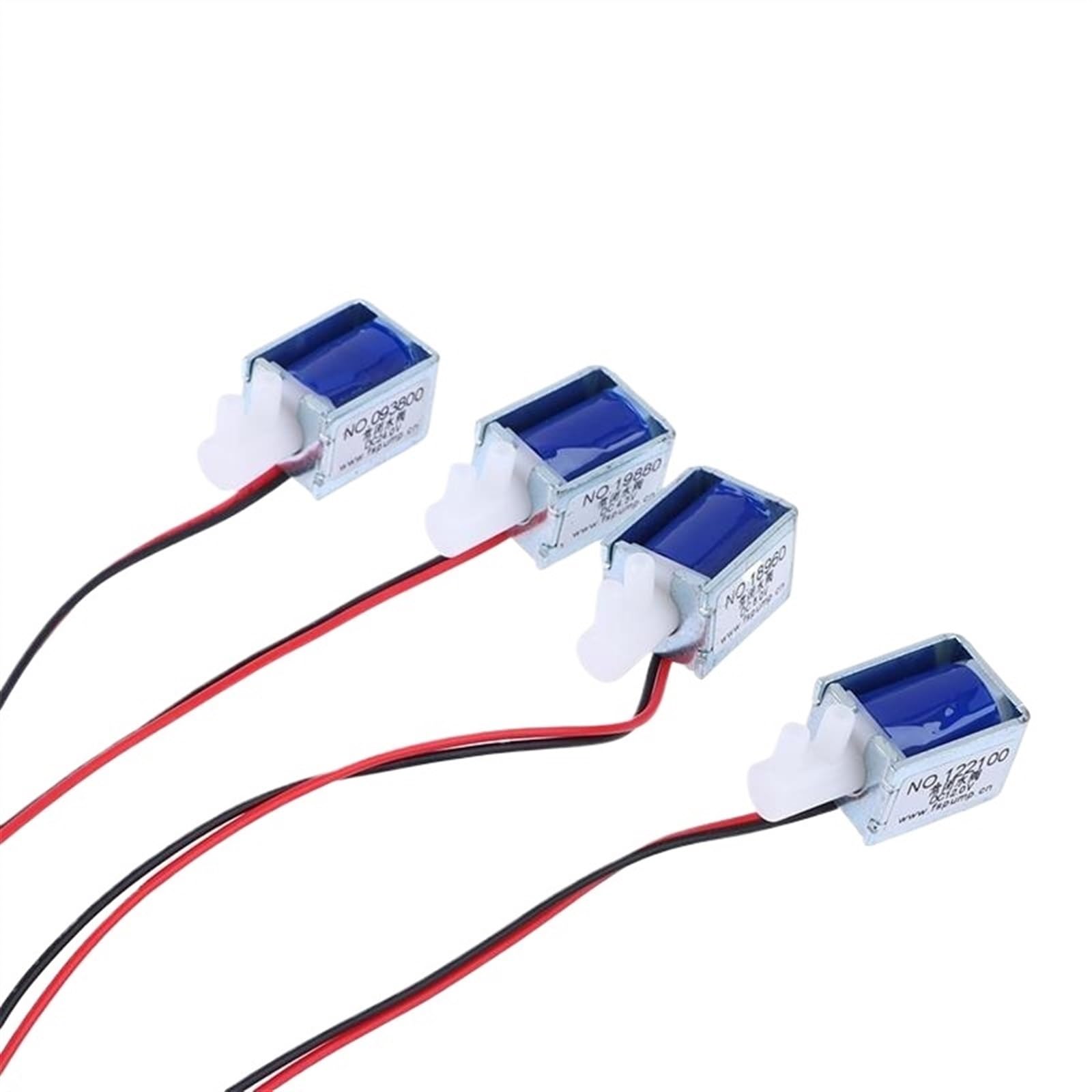 Micro Air Water Electric Solenoid Valve DC 4.5V 6V 12V 24V Normally Closed N/C Water Flow Control For Massager Solenoid Valve(DC12V)